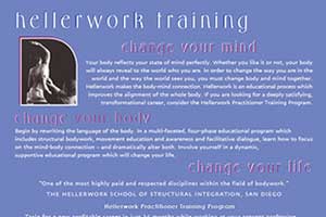 Hellerwork School mailer